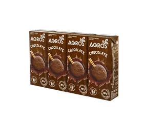 Leite Achocolatado Pack 4 Agros
