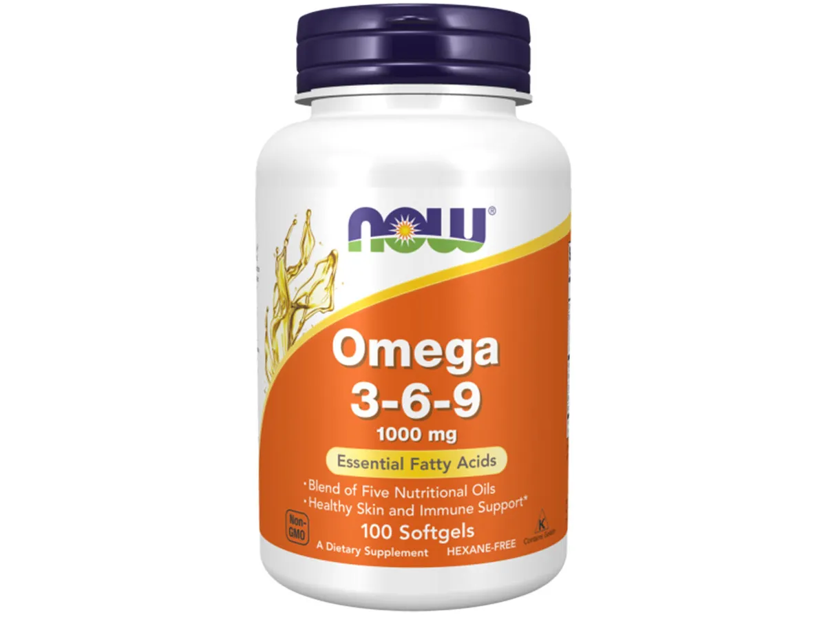 Suplemento NOW Foods omega 3-6-9 100un