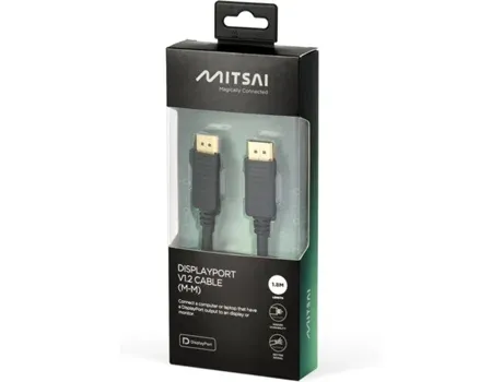 Cabo MITSAI (DisplayPort - 1.8m - Preto)