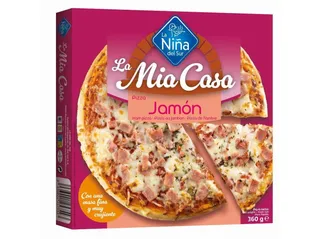 Pizza LA NIÑA DEL SUR fiambre e queijo 360 g