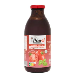 Polpa Tomate Manjericão e Orégãos 500g PorSi