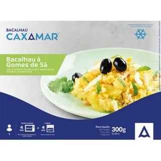 Bacalhau Gomes de Sá embalagem 0300 g - Caxamar