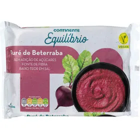 Puré de Beterraba Continente Equilíbrio