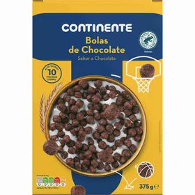 Cereais Bolas com Chocolate Continente