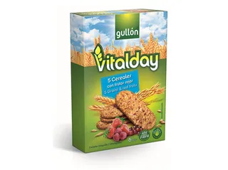 Bolacha Gullon vitalday frutos vermelhos 240 g