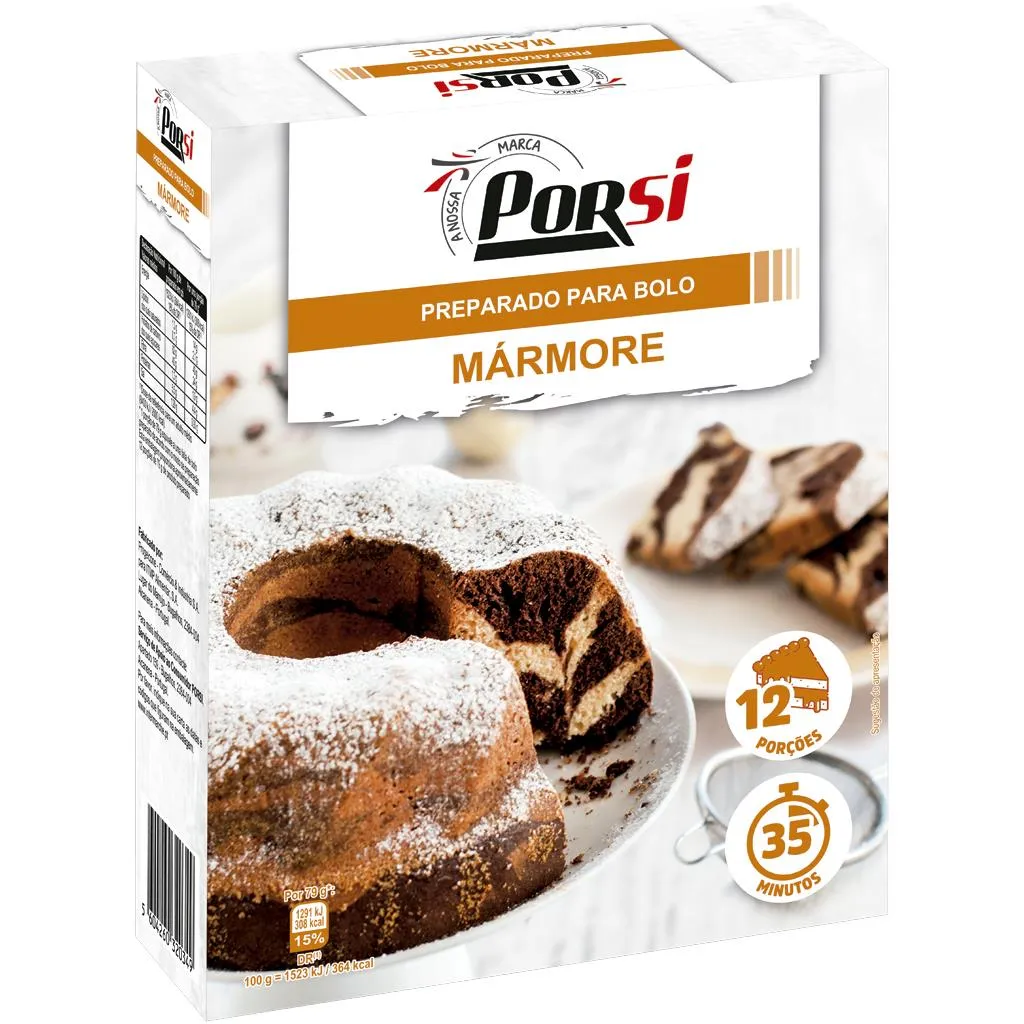 Preparado Bolo Mármore 528g