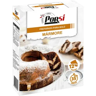 Preparado Bolo Mármore 528g PorSi