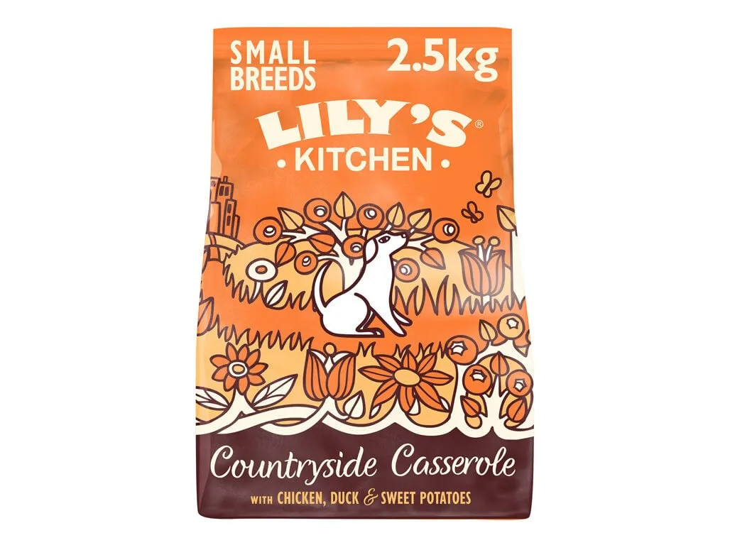 Ração para cão Lily's Kitchen mini frango 2,5 kg