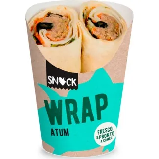 Wrap de Atum 2 Unidades embalagem 170 g - Snock