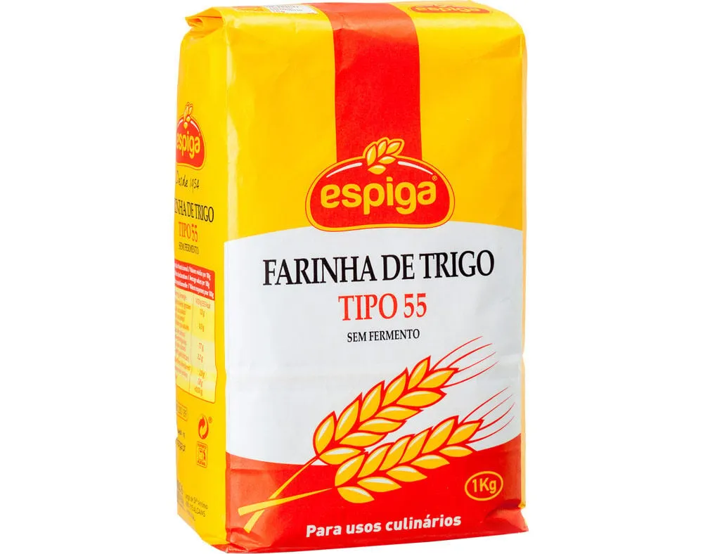 Farinha de trigo tipo 55 Espiga 1 kg