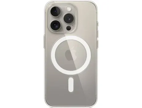 Capa APPLE iPhone 15 Pro Clear Case com MagSafe Transparente