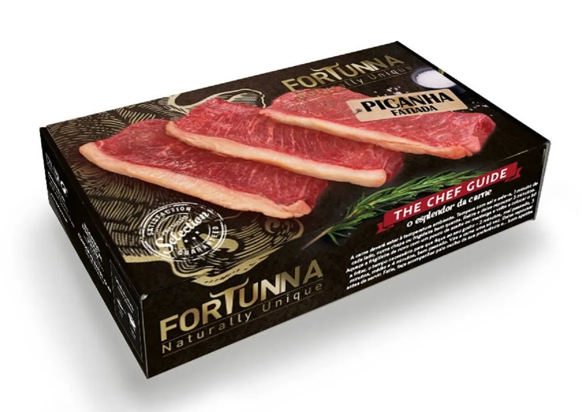 Picanha fatiada Fortunna 450 g