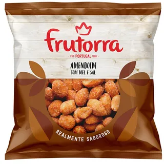 Amendoim Frito com Mel e Sal, emb. 150 gr Frutorra