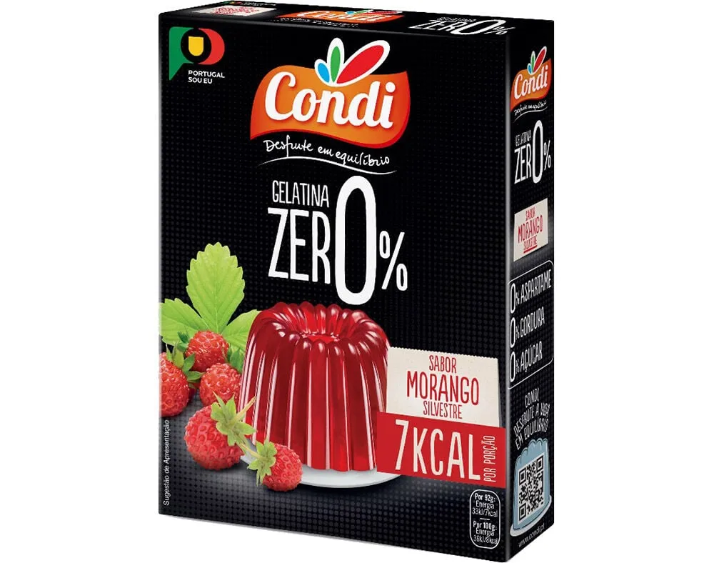 Gelatina Condi zero morango silvestre 28 g