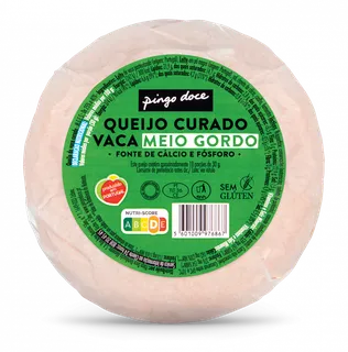 Queijo de Prato Meio Gordo Pingo Doce