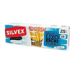 25 Sacos do Lixo Escritório 19 L