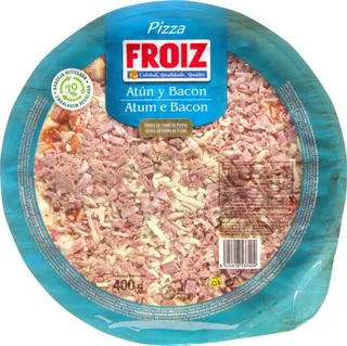 Pizza Froiz atum e bacon 400 g
