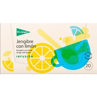Infusão de Gengibre e Limão embalagem 20 unidades - El Corte Inglés