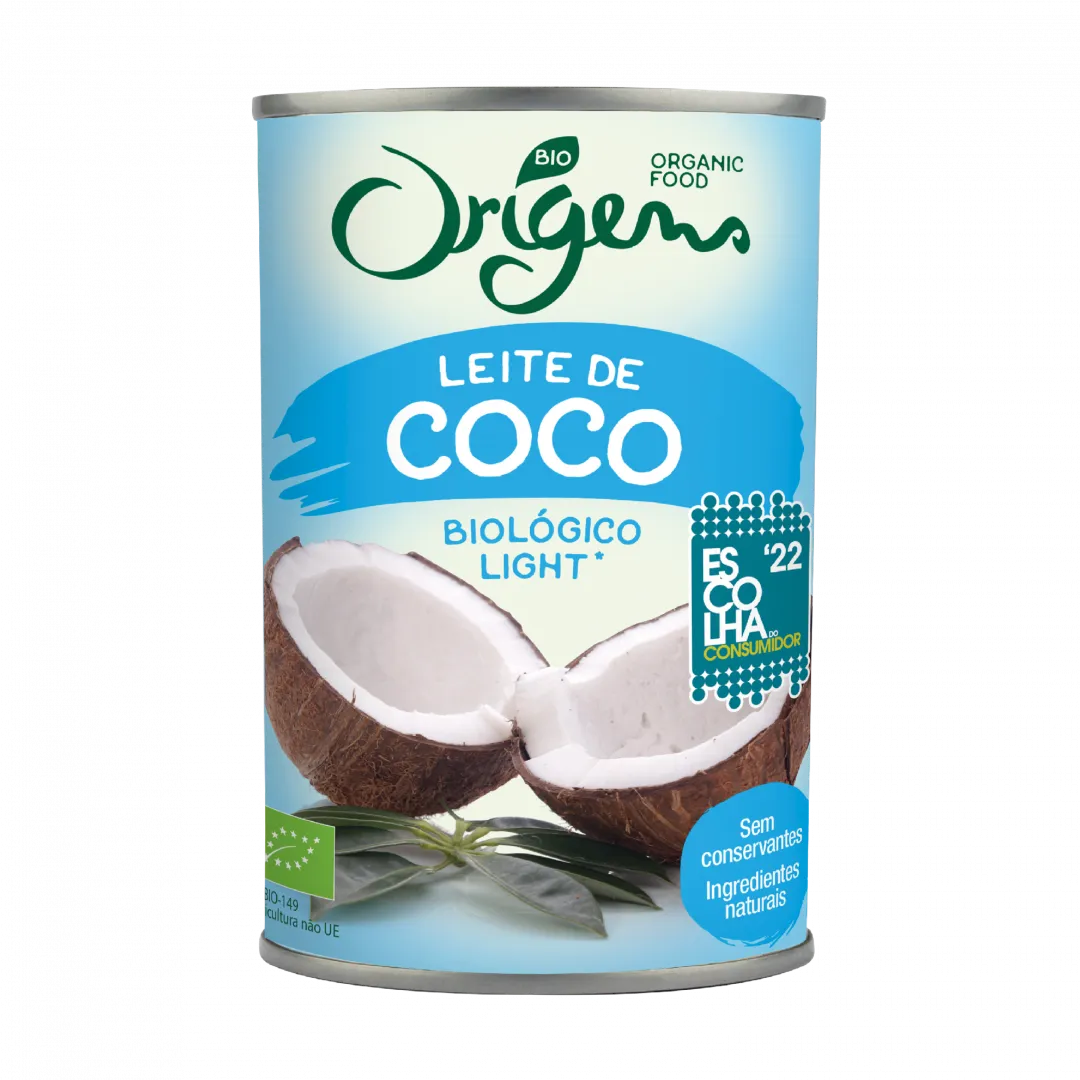 Leite de Coco Light Biológico