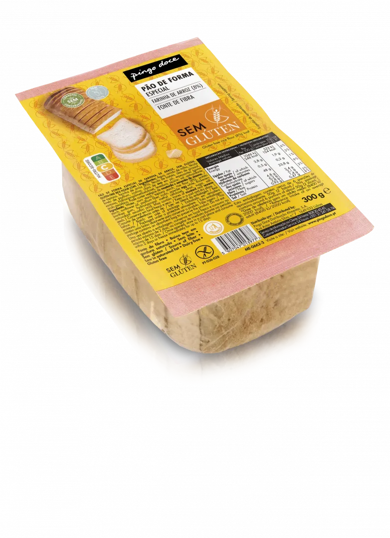 Pão de Forma sem Glúten