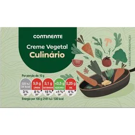 Creme Culinário Continente
