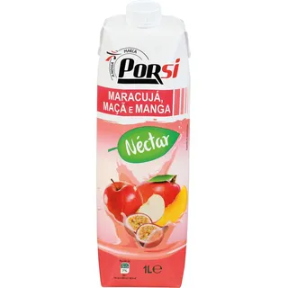 Néctar Maracujá/maçã/manga 1l PorSi