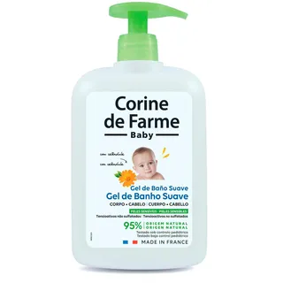 Gel de banho corpo e cabelo Corine de Farme