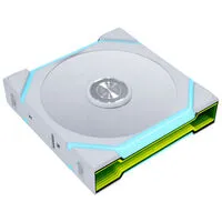 Ventoinha Lian Li UNI FAN SL120 FLEX Wireless Reverse Blade Branco 120mm