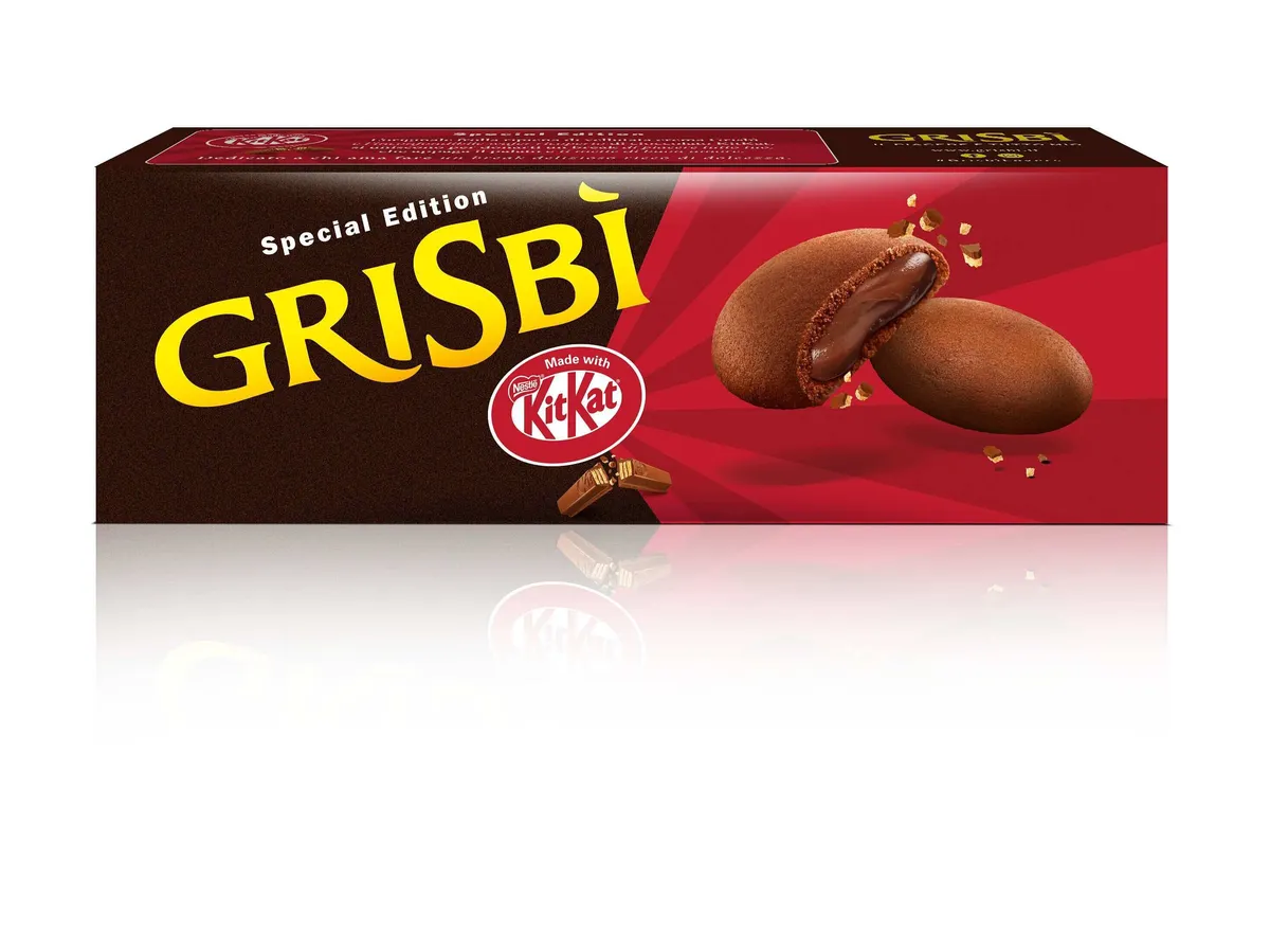 Bolachas recheadas Grisbi kit kat special edition 112 g