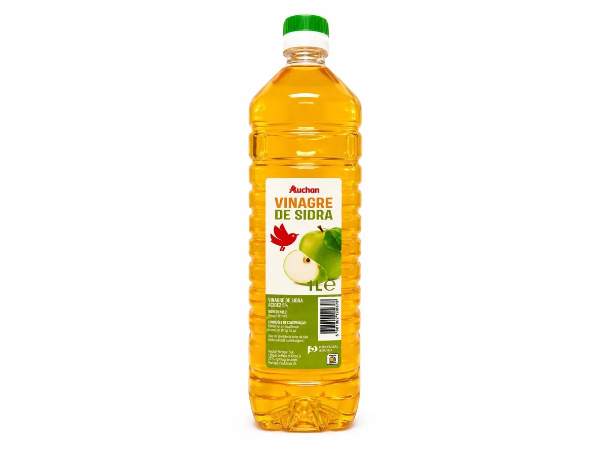 Vinagre de sidra Auchan 1 L