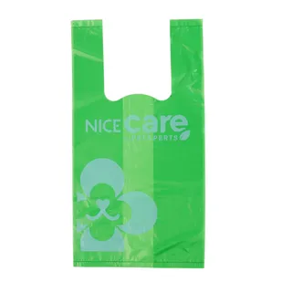 Nice Care Sacos Higiénicos com asa para cães