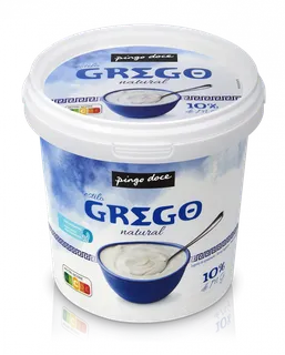 Iogurte Grego Natural Pingo Doce