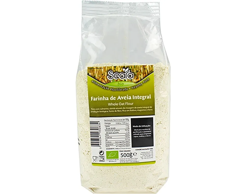 Farinha Seara de aveia bio 500 g