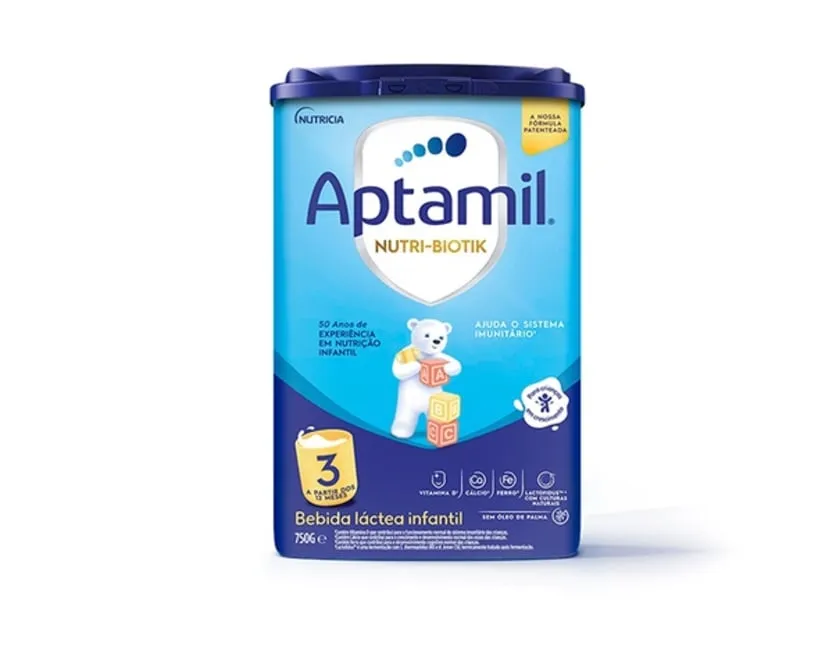 Leite transição 3 +12 meses Aptamil 750 g