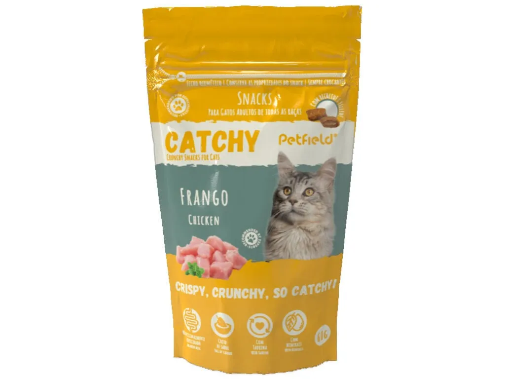 Snacks para gato Petfield catchy chicken 60 g