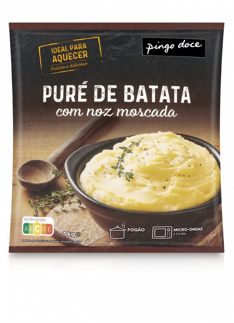 Puré de Batata com Noz Moscada