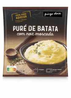 Puré de Batata com Noz Moscada Pingo Doce