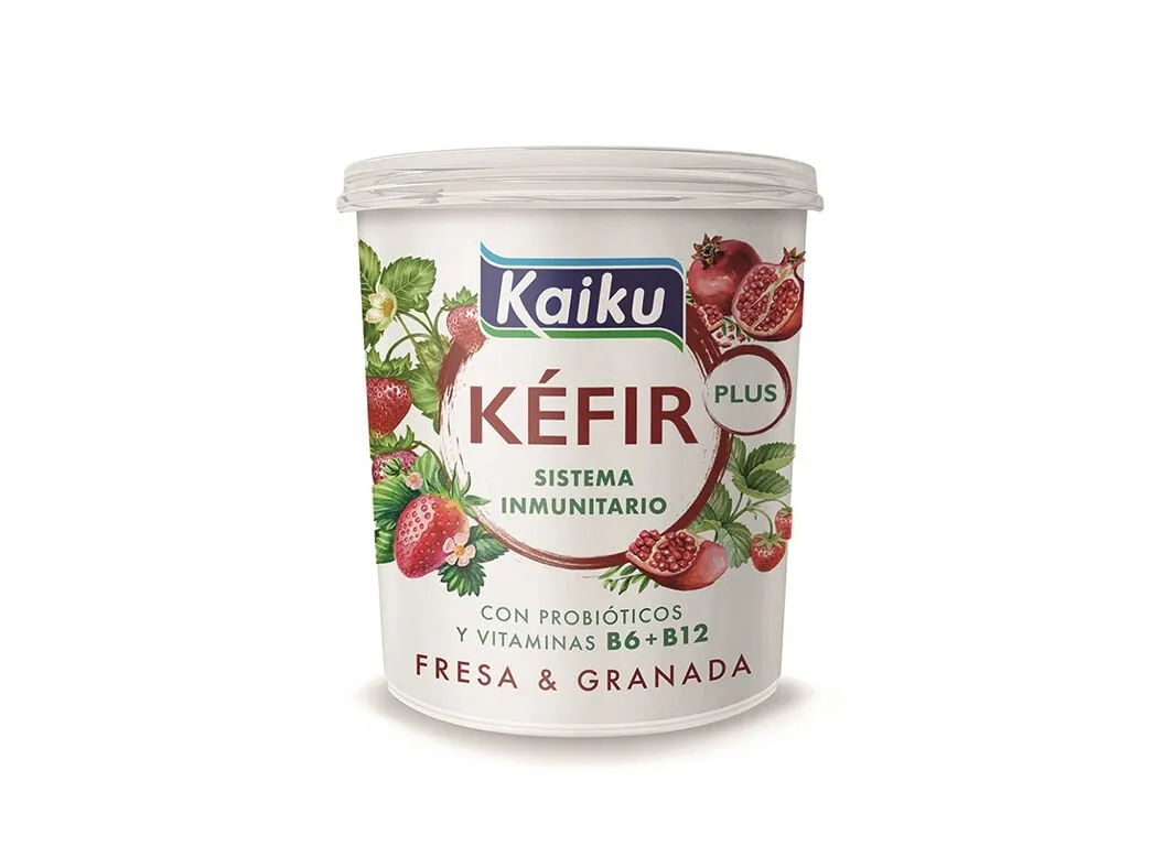 Kefir Kaiku morango e romã 350 g