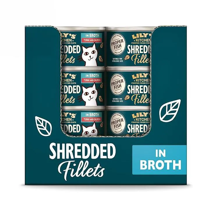 Pack Comida Húmida para Gato Atum e Salmão Lily'S Kitchen