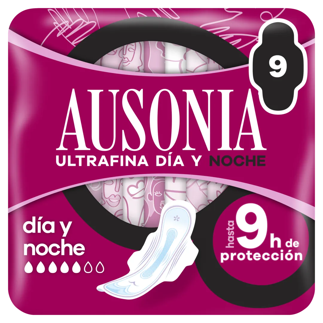 Pensos Higiénicos Ultrafina Dia e Noite com Abas