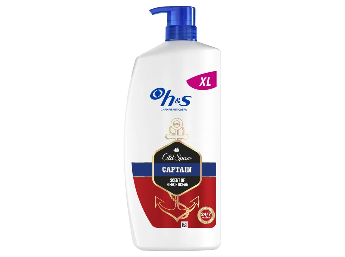 Champô H&S old spice captain 800 ml