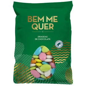 Drageias Chocolate de Leite Bem Me Quer
