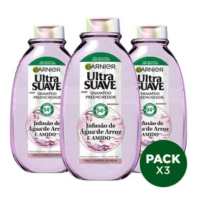 Champô Água de Arroz Garnier Ultra Suave