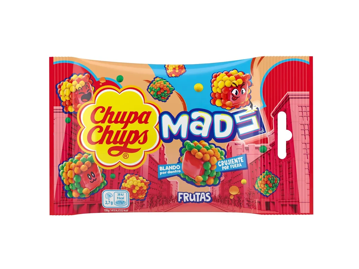 Gomas Chupa Chups mads frutas 45 g