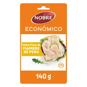 Fiambre de Peru Fatiado Fatias Finas Nobre