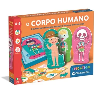 Jogo O Corpo Humano - Education Clementoni