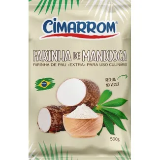 Farinha de Mandioca embalagem 500 g - Cimarrom