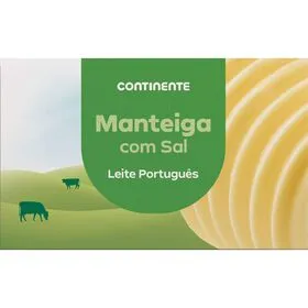 Manteiga com Sal Continente