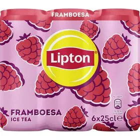 Ice Tea em Lata Framboesa Lipton