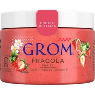 Gelado de Morango embalagem 120 ml - Grom
